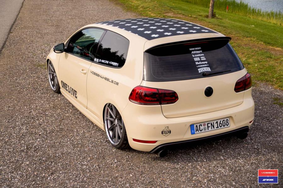  Volkswagen Golf GTi on Vossen Wheels (VWS-1) 2016 года  (фото 18 из 34)
